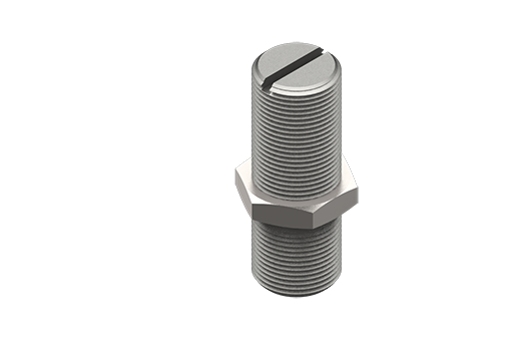 金属製ストロークエンドストッパーM14x1.5、長さ35 mm、六角ナット付 - FPD1440-00