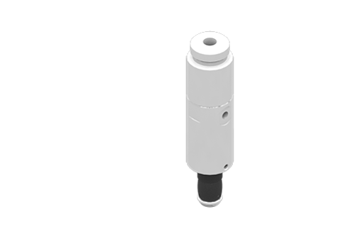 EPDM製エキスパンション・グリッパー、サイズ8 mm、M3側面供給およびM5貫通穴付、4.5/8 bar - MFD08E02HL