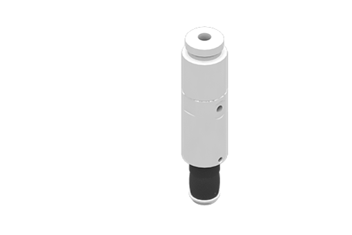 EPDM製エキスパンション・グリッパー、サイズ10 mm、M3側面供給およびM5貫通穴付、4.5/8 bar - MFD10E02HL