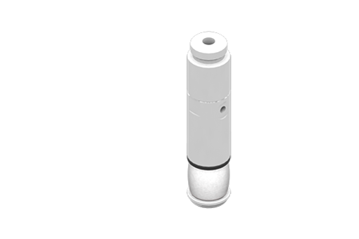 シリコーン製エキスパンション・グリッパー、サイズ14 mm、M3側面供給およびM5貫通穴付、4.5/8 bar - MFD14S01HL