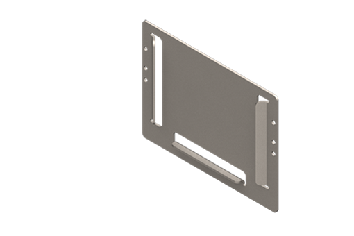 MFI-A43付チャック固定用・治具、158x160 mm - MFI-A43-H