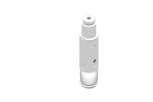 シリコーン製エキスパンション・グリッパー、サイズ18 mm、M5側面供給およびM5貫通穴付、4.5/8 bar - MFU18S01HL