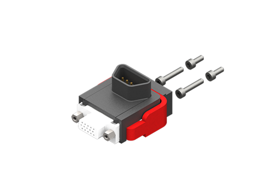 拡散タイプ電気配線用コネクター、オス、0/250 VAC、D-SUB、15ピン、VGAタイプ、金メッキ接点 - MBQC