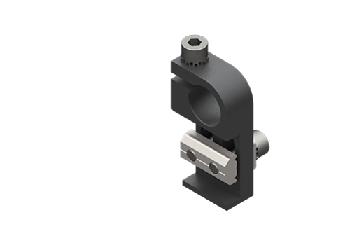 クランプタイプ取付ブラケット、直径14 mm、短、ネジ付 - MFI-A02