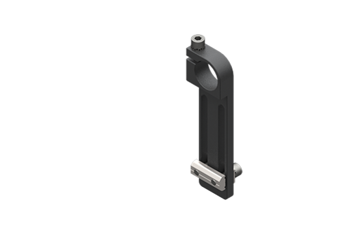 クランプタイプ取付ブラケット、直径20 mm、長、ネジ付 - MFI-A07