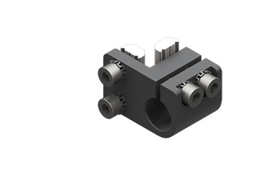 アンギュラーブラケット、直径14 mm、ネジ付 - MFI-A09