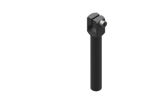 締め付け固定用シャフト、直径14 mm、中、ネジ付 - MFI-A162