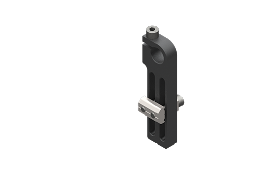 ヘビーデューティー・クランプタイプ取付ブラケット、直径10 mm、ネジ付 - MFI-A207