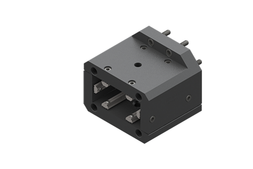 QC-B用・角型プロファイル垂直取付ブラケット、ネジ付 - MFI-A255