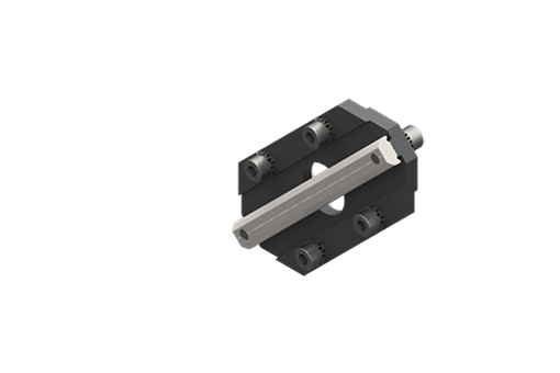 プロファイル固定用・取付ブラケット（交差・溝固定）、25/80 mm、ネジ付 - MFI-A32