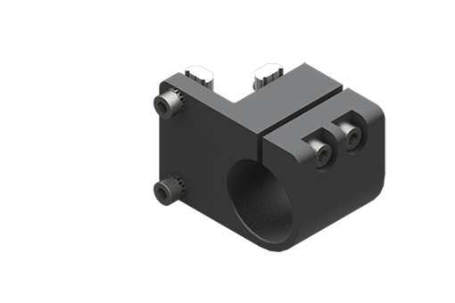 アンギュラーブラケット、直径30 mm、ネジ付 - MFI-A35