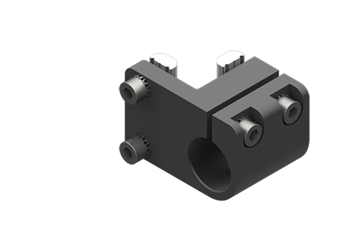 アンギュラーブラケット、直径20 mm、ネジ付 - MFI-A36