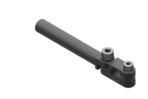 クランプ付固定用エルボ、直径10 mm、中、ネジ付 - MFI-A59