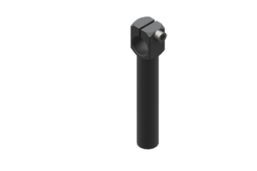 締め付け固定用シャフト、直径20 mm、中、ネジ付 - MFI-A78