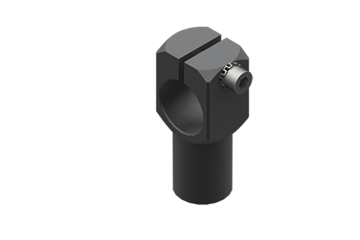 締め付け固定用シャフト、直径20 mm、極短、ネジ付 - MFI-A94
