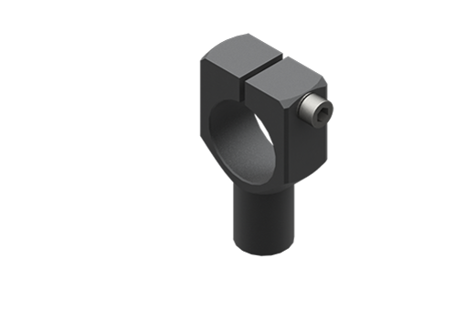 締め付け固定用シャフト、直径30x20 mm、極短、ネジ付 - MFI-A95