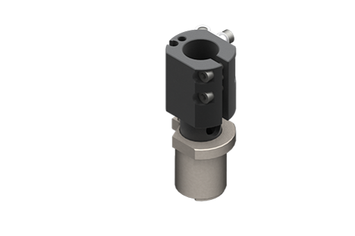 回り止め付・汎用サスペンション、14 mmシャンク用ストローク10 mm、誘導型近接センサー用丸型レデューサー - VMK14