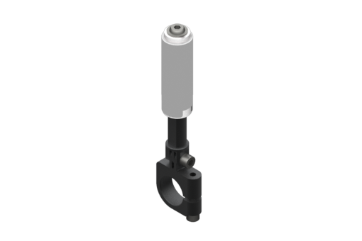 回り止め付サスペンション（角度調整型クランプ付）、シャンク直径20 mm、クランプ直径20 mm、ストローク25 mm - VSD2025D20
