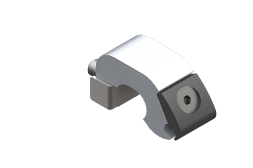 押出材ライナー付シリンダー用タイロッド固定型センサー取付ブラケット、直径32/40 mm - ST-80