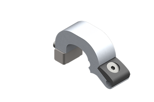 押出材ライナー付シリンダー用タイロッド固定型センサー取付ブラケット、直径82/100 mm - ST-82