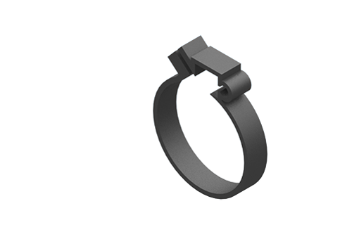 タイロッド固定型センサー取付クランプ、直径45 mmのシリンダー用 - XF-45