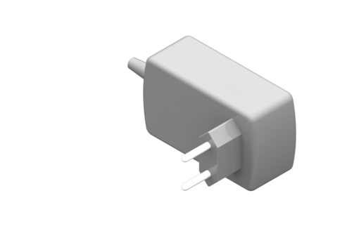 電源、入力230 VAC、NPN電動グリッパーの試験用出力電圧24 VDC、電流1 A、電力25 W、M8 3ピンコネクター、M8 4ピン丸型レデューサーとM12 8ピン丸型レデューサーを含む - MPS24-1-S-NPN