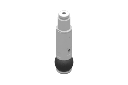 EPDM製エキスパンション・グリッパー、サイズ20 mm、M5側面供給およびM5貫通穴付、4.5/8 bar - MFU20E02HL