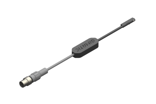 Cスロット用プログラマブル磁気近接センサー、シリーズPRO-SS、3つのPNPデジタル出力、12/24 VDC電源、0.2 A、PUR丸形ケーブル5x0.09mm²、M8配線コネクター、長さ1.5メートル、スチール製ネジ山付グラブネジ - PRO-SS3N215-G