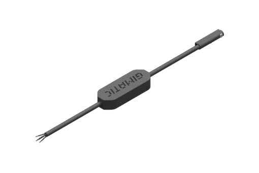Cスロット用プログラマブル磁気近接センサー、シリーズPRO-SS、3つのNPNデジタル出力、電源12/24 VDC、0.2 A、PUR丸形ケーブル5x0.09mm² 長さ2.5メートル、ネジ山付スチール製グラブネジ - PRO-SS4M225-G