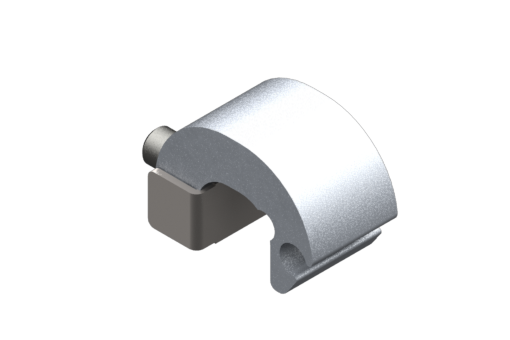 押出材ライナー付シリンダー用タイロッド固定型センサー取付ブラケット、直径40 mm - ST-49
