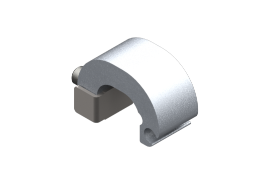 押出材ライナー付シリンダー用タイロッド固定型センサー取付ブラケット、直径50 mm - ST-50