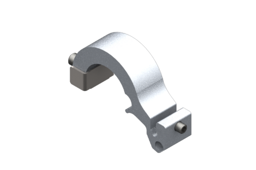 押出材ライナー付シリンダー用タイロッド固定型センサー取付ブラケット、直径125 mm - ST-60
