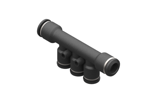ワンタッチ継手（異径、分岐用）、チューブ直径8 mmと6 mm（10個入） - RG.5535000003