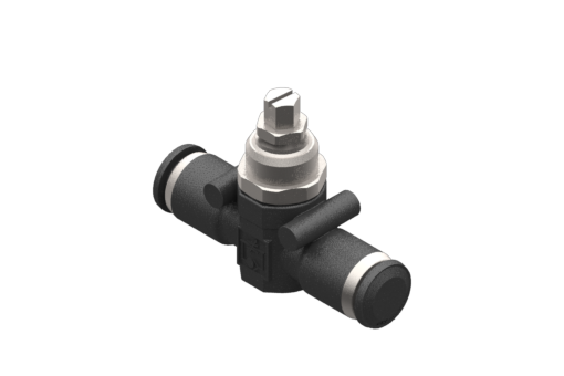 インライン一方向性流量制御器、チューブ直径8 mm、固定用ネジ山M14x1 - RG.5594000002