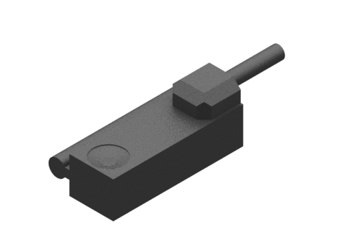 タイロッド固定の磁気近接センサー、シリーズSM、リード常時開、2芯、LEDなし、0/250 VAC/DC、1 A、丸形PVCケーブル 2x0.25mm²、2.5メートル - SM1A525-G