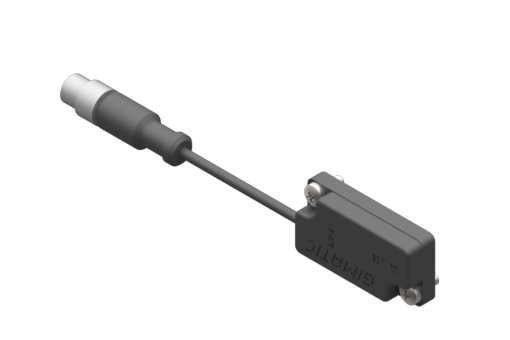 事前設定された真空スイッチNPN -30 kPa、デジタルスイッチ付、M8x1 3ピンオスコネクター付ケーブルL= 30 cm - 3030122