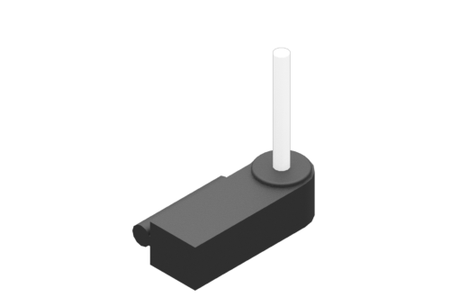 タイロッド固定の磁気近接センサー、シリーズSM、磁気抵抗PNPリード常時開、6/30 VDC、0.2 A、丸形PVCケーブル 3x0.25mm²、2.5メートル - SM7N225-G