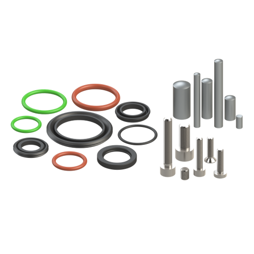 グリッパーのガスケット、ピンおよびネジ用のスペア部品 (OFX50-20) - OFX50-20-KITU