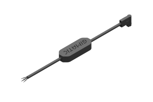 Cスロット用プログラマブル磁気近接センサー、シリーズPRO-SN、3つのNPNデジタル出力、電源12/24 VDC、0.2 A、PUR丸形ケーブル5x0.09mm2 長さ2.5メートル、ネジ山付スチール製グラブネジ - PRO-SN4M225-G