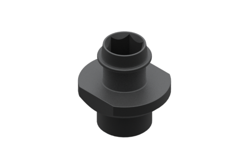 G3/8″オス継手、10 mm六角 - 1900037