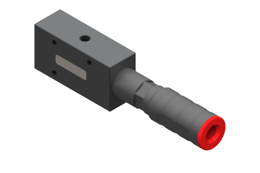 EJ-BA-LARGE-HV-2 vacuum pump with holder and integrated silencer, G1/2'' vacuum port - 3330165