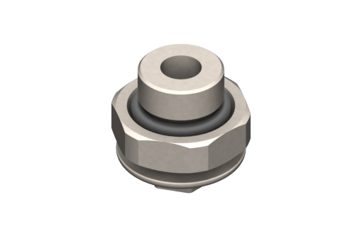 G3/8″オス継手、25 mm 六角、ステンレス製 - 1500038