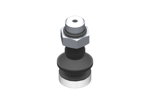 "Suction cup VG.B16 EPDM 50 Shore, G1/8" Male, Hex 13 mm with Silicone Ring - 0321594