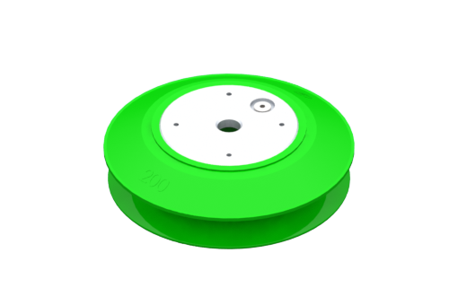 Suction cap VG.BP200 Polyurethane 50 Shore, G1/2" Female - 2002112
